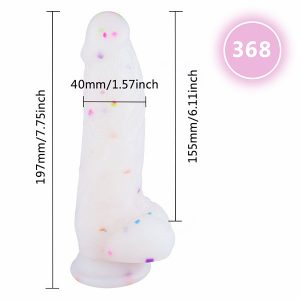 Jelly Dildo 7.75Inch Jelly Suction Cup Dildo 2